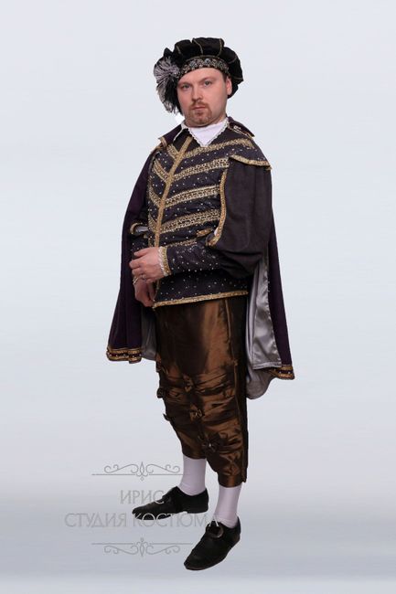 Мужской костюм 16 века
