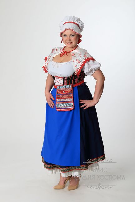 Шведский национальный женский костюм
