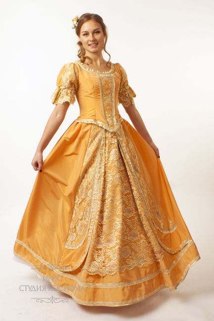Платье 18 века для девушки прокат