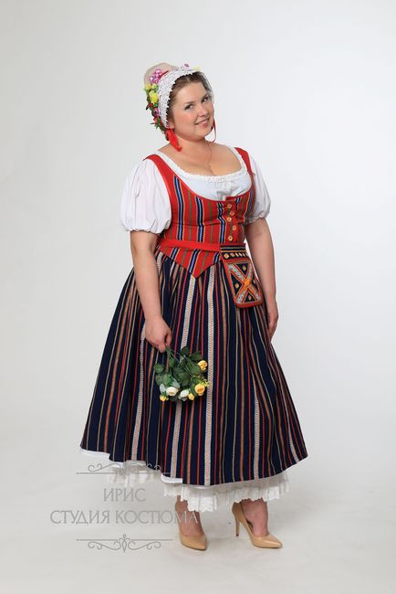 Финский национальный женский костюм